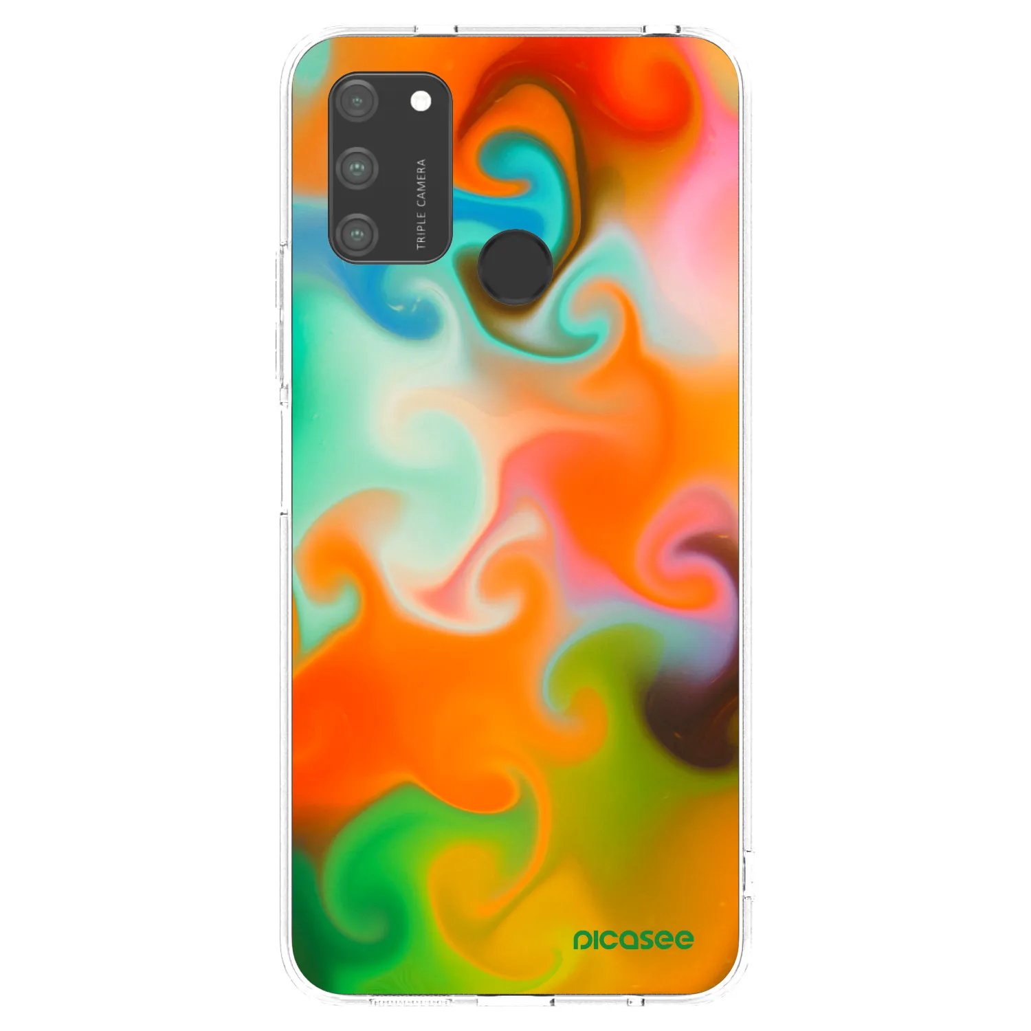 Picasee silikonový průhledný obal pro Honor 9A - Juice