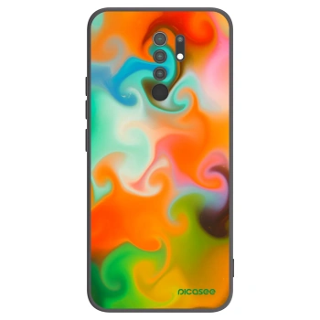 Picasee silikonový černý obal pro Xiaomi Redmi 9 - Juice
