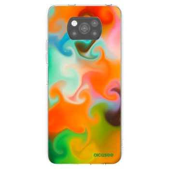 Picasee silikonový černý obal pro Xiaomi Poco X3 - Juice