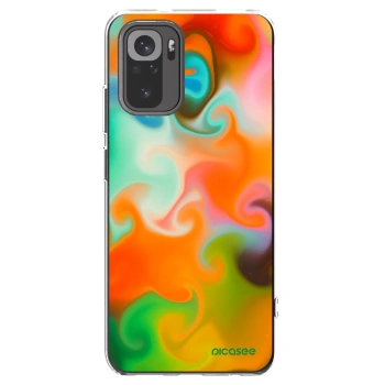 Picasee silikonový průhledný obal pro Xiaomi Redmi Note 10 - Juice