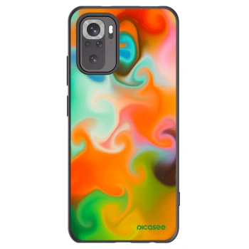 Picasee silikonový černý obal pro Xiaomi Redmi Note 10S - Juice