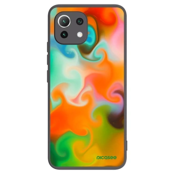 Picasee silikonový černý obal pro Xiaomi Mi 11 Lite - Juice