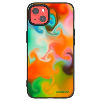 Picasee silikonový černý obal pro Apple iPhone 13 - Juice