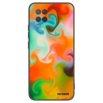 Picasee silikonový černý obal pro Realme 8 5G - Juice