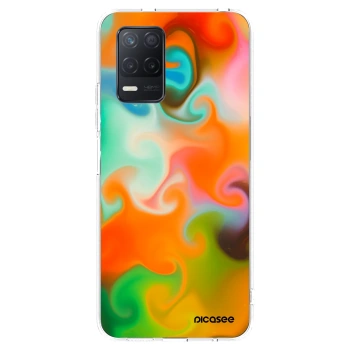 Picasee silikonový průhledný obal pro Realme 8 5G - Juice