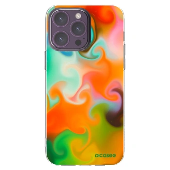Picasee silikonový průhledný obal pro Apple iPhone 14 Pro Max - Juice