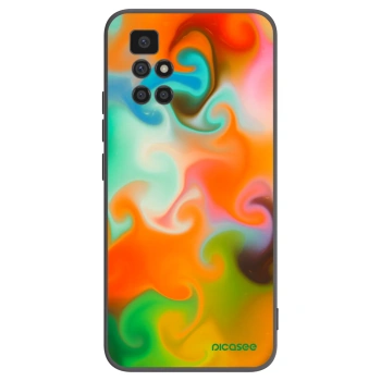Picasee silikonový černý obal pro Xiaomi Redmi 10 (2022) - Juice