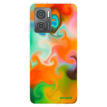 Picasee silikonový průhledný obal pro Xiaomi Redmi 10 5G - Juice
