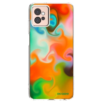 Picasee silikonový průhledný obal pro Motorola Moto G32 - Juice