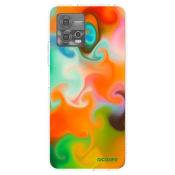 Picasee silikonový průhledný obal pro Motorola Moto G72 - Juice