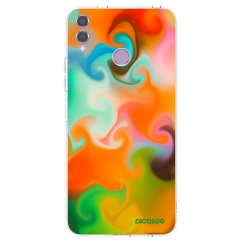 Picasee silikonový průhledný obal pro Honor 8X - Juice