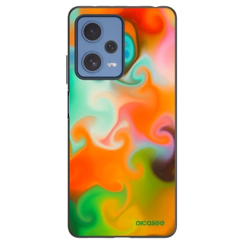 Picasee silikonový černý obal pro Xiaomi Redmi Note 12 Pro 5G - Juice