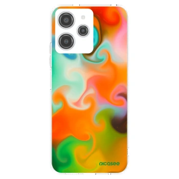 Picasee silikonový průhledný obal pro Xiaomi Redmi 12 4G - Juice