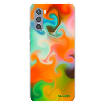 Picasee silikonový průhledný obal pro Motorola Moto G62 - Juice