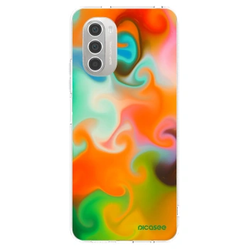 Picasee silikonový průhledný obal pro Motorola Moto G51 - Juice
