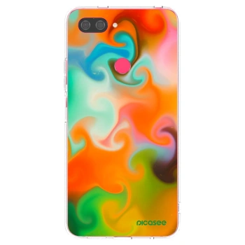 Picasee silikonový průhledný obal pro Xiaomi Mi 8 Lite - Juice