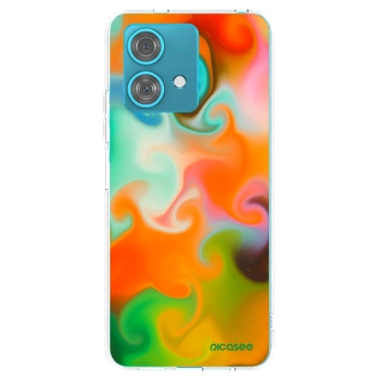 Picasee silikonový průhledný obal pro Motorola Edge 40 Neo - Juice