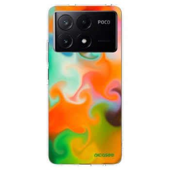 Picasee silikonový průhledný obal pro Xiaomi Poco X6 Pro - Juice