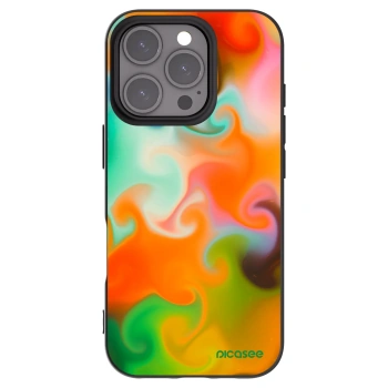 Picasee silikonový černý obal pro Apple iPhone 16 Pro - Juice
