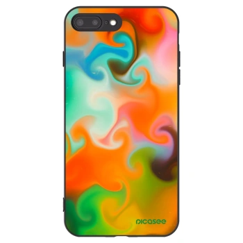 Picasee silikonový černý obal pro Apple iPhone 8 Plus - Juice