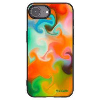 Picasee silikonový černý obal pro Apple iPhone 16e - Juice