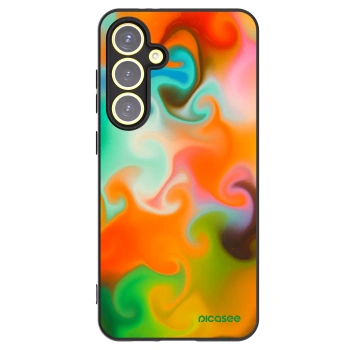 Picasee silikonový černý obal pro Samsung Galaxy S24 FE S721B - Juice