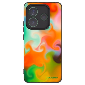 Picasee silikonový černý obal pro Xiaomi Redmi Note 14 5G - Juice
