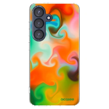 Picasee silikonový průhledný obal pro Samsung Galaxy S25 5G - Juice