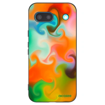 Picasee silikonový černý obal pro Google Pixel 8a - Juice