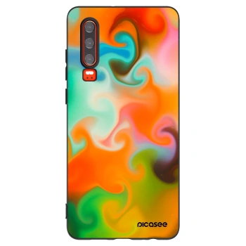 Picasee silikonový černý obal pro Huawei P30 - Juice