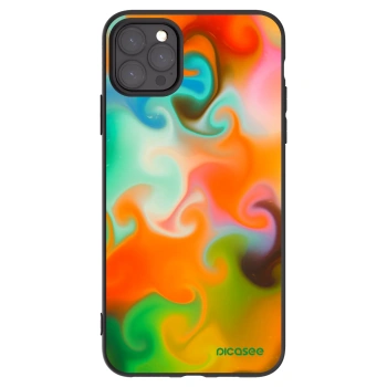 Picasee silikonový černý obal pro Apple iPhone 11 Pro Max - Juice