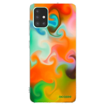 Picasee silikonový průhledný obal pro Samsung Galaxy A51 A515F - Juice