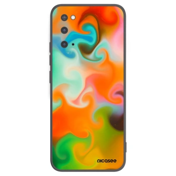 Picasee silikonový černý obal pro Samsung Galaxy S20 G980F - Juice