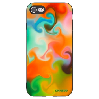 Picasee silikonový černý obal pro Apple iPhone SE 2020 - Juice
