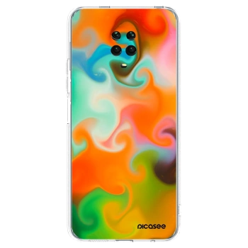 Picasee silikonový průhledný obal pro Xiaomi Redmi Note 9S - Juice