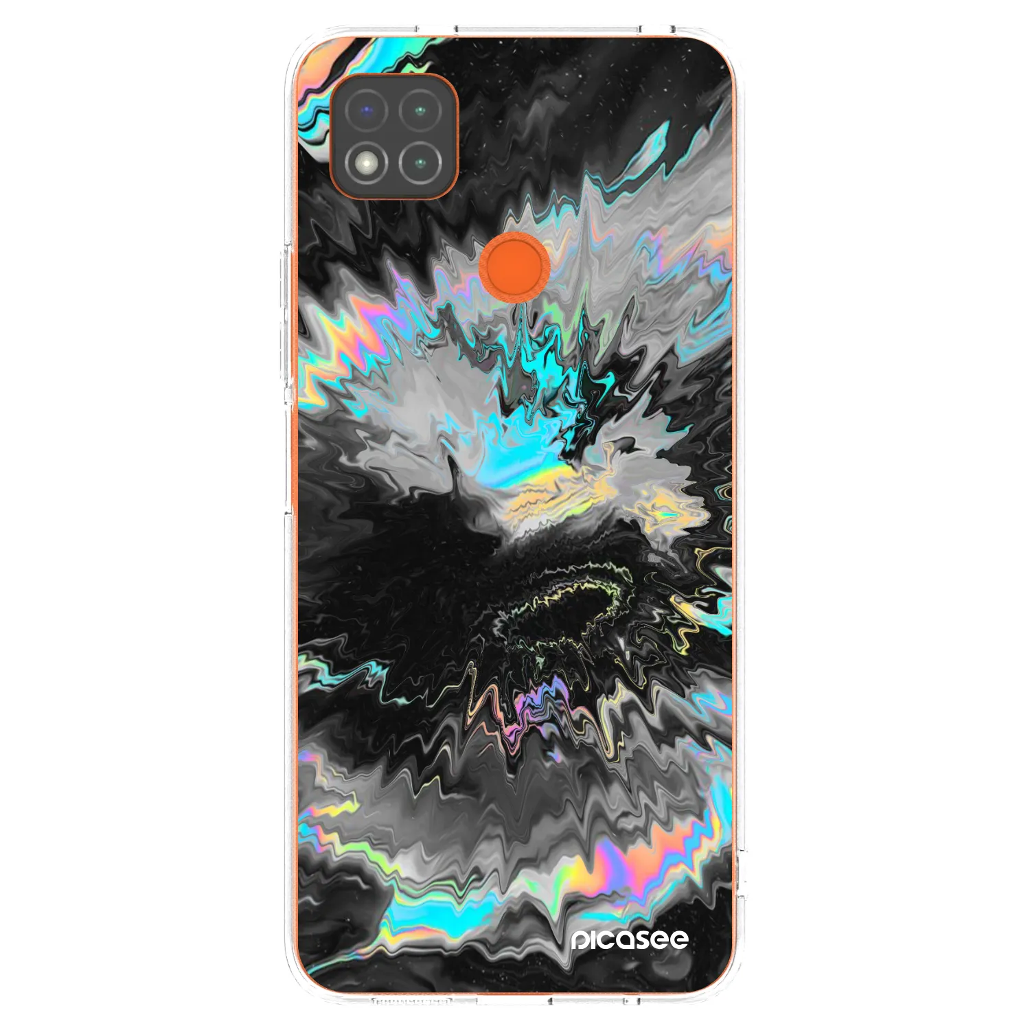Picasee silikonový průhledný obal pro Xiaomi Redmi 9C - Magnetic