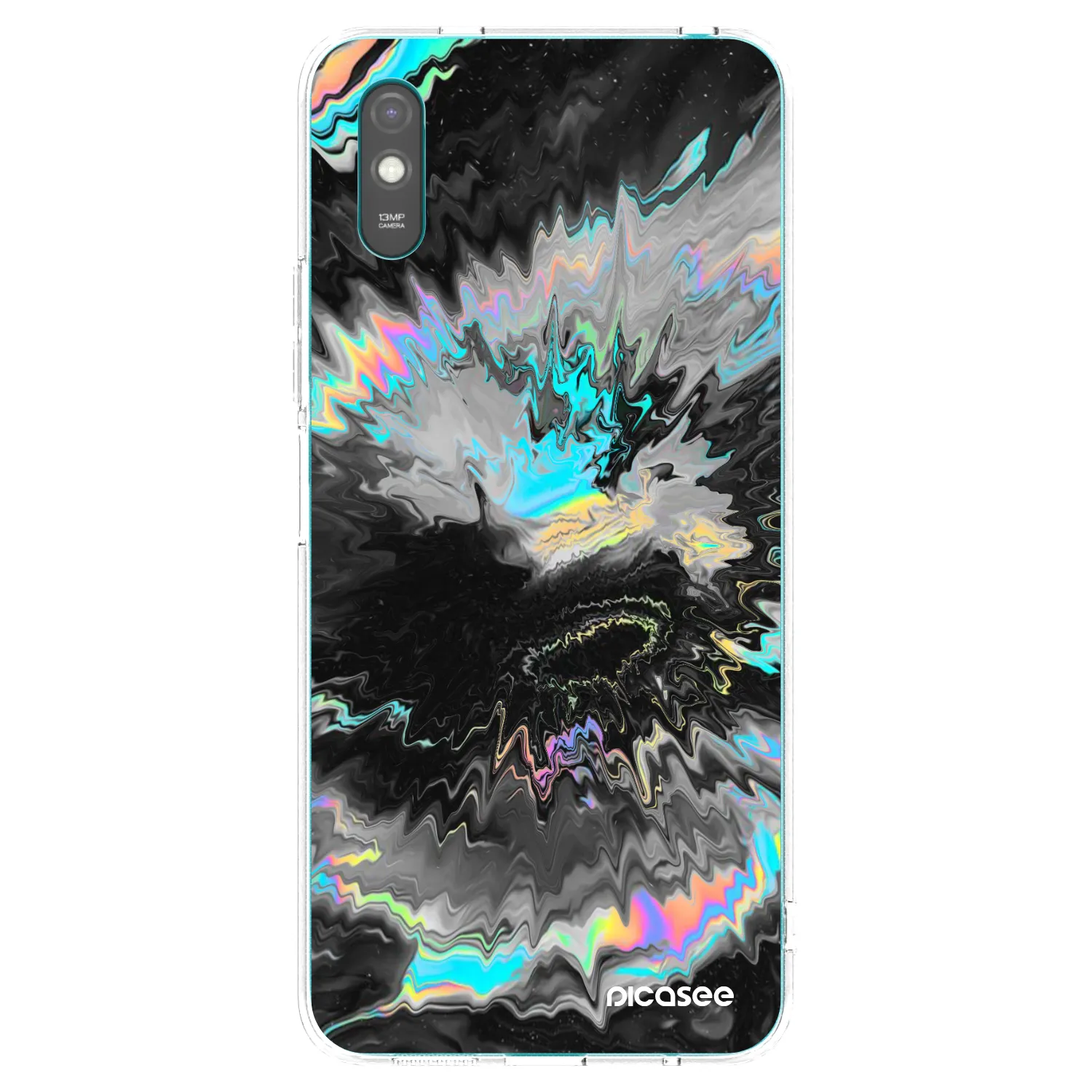 Picasee silikonový průhledný obal pro Xiaomi Redmi 9A - Magnetic