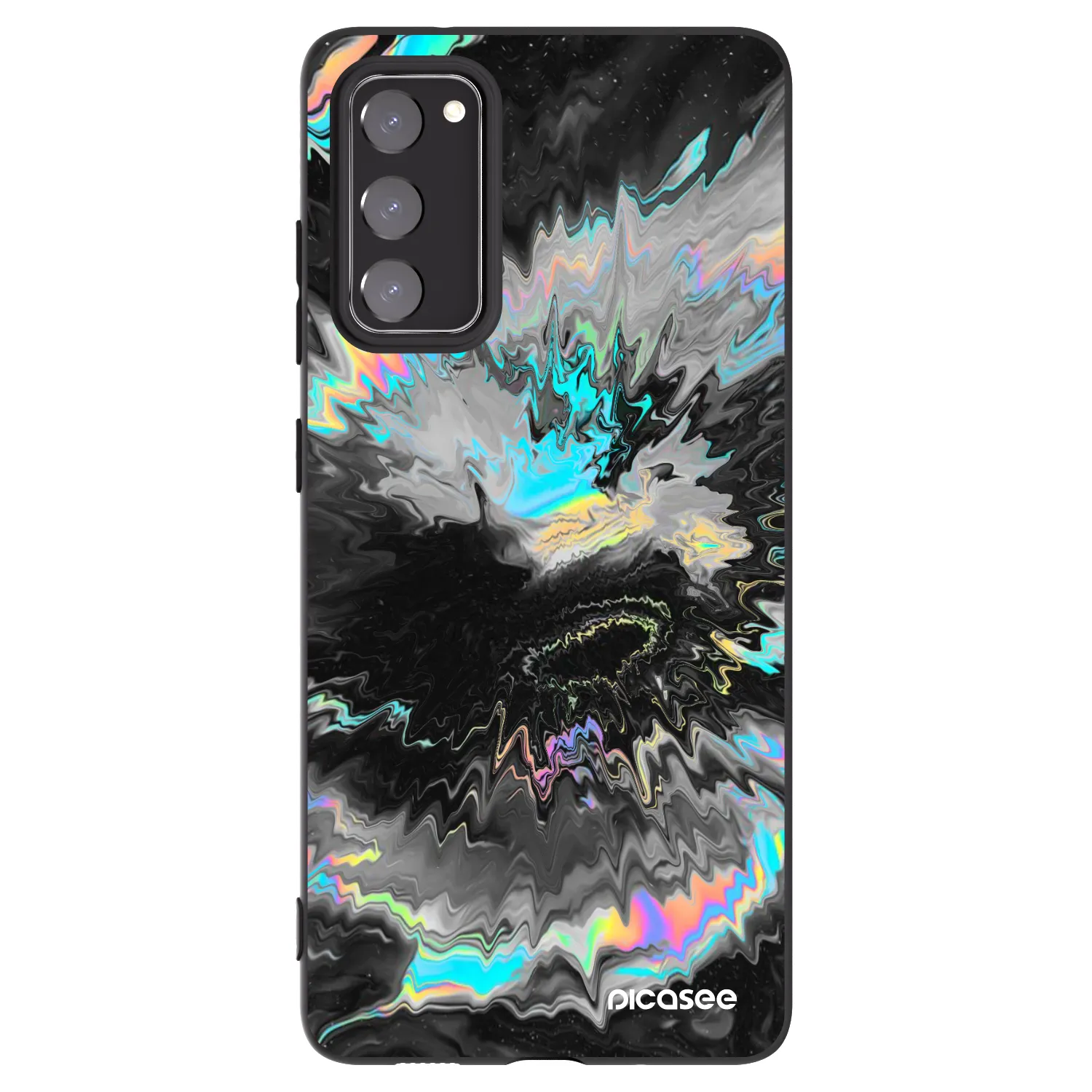 Picasee silikonový černý obal pro Samsung Galaxy S20 FE - Magnetic