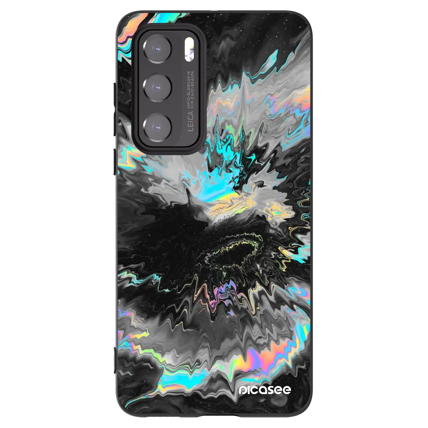 Picasee silikonový černý obal pro Huawei P40 - Magnetic