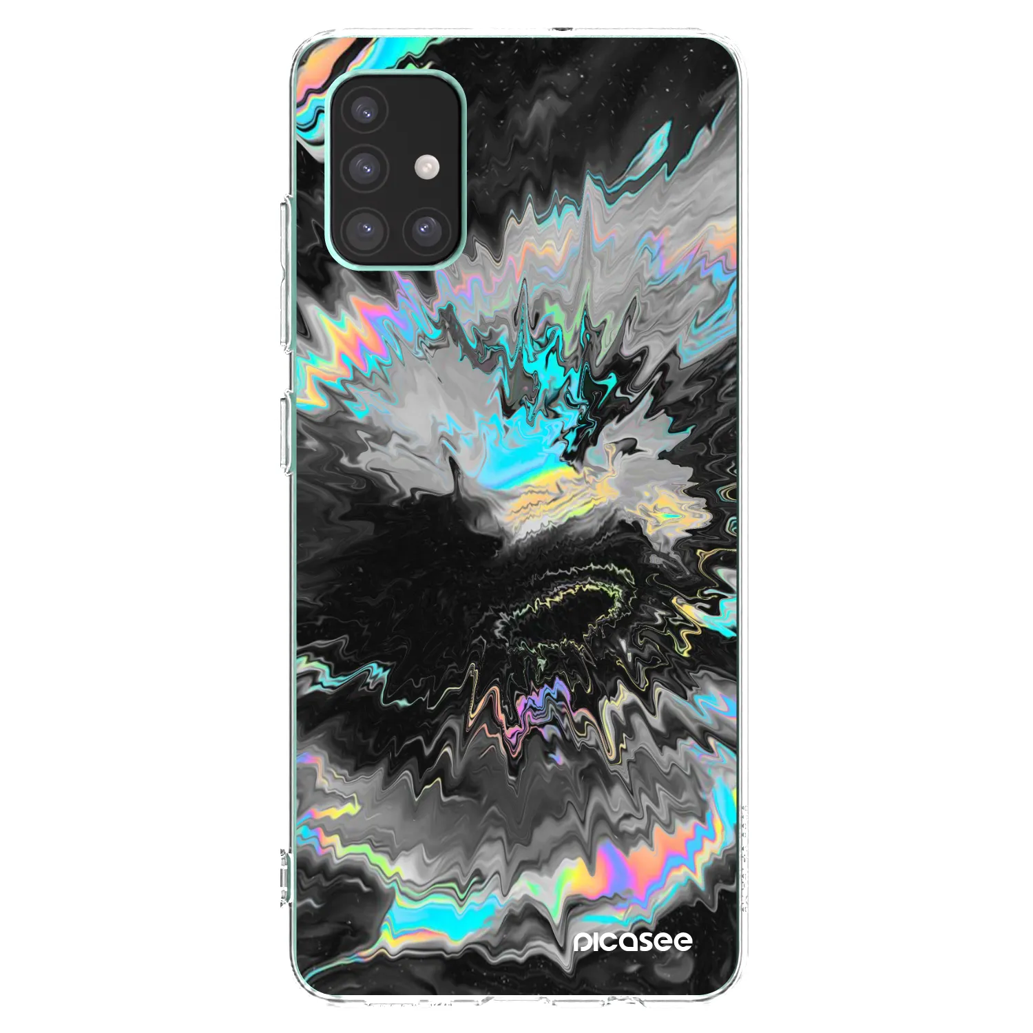 Picasee silikonový průhledný obal pro Samsung Galaxy M51 M515F - Magnetic