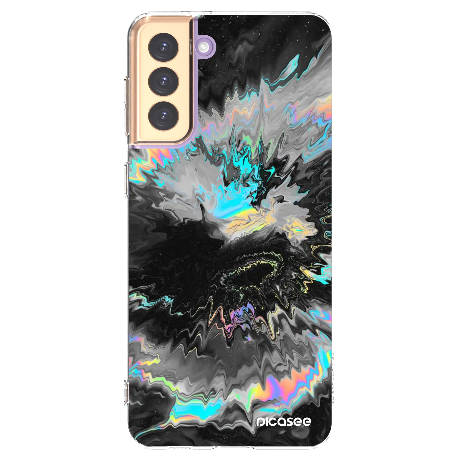 Picasee silikonový průhledný obal pro Samsung Galaxy S21+ 5G G996F - Magnetic