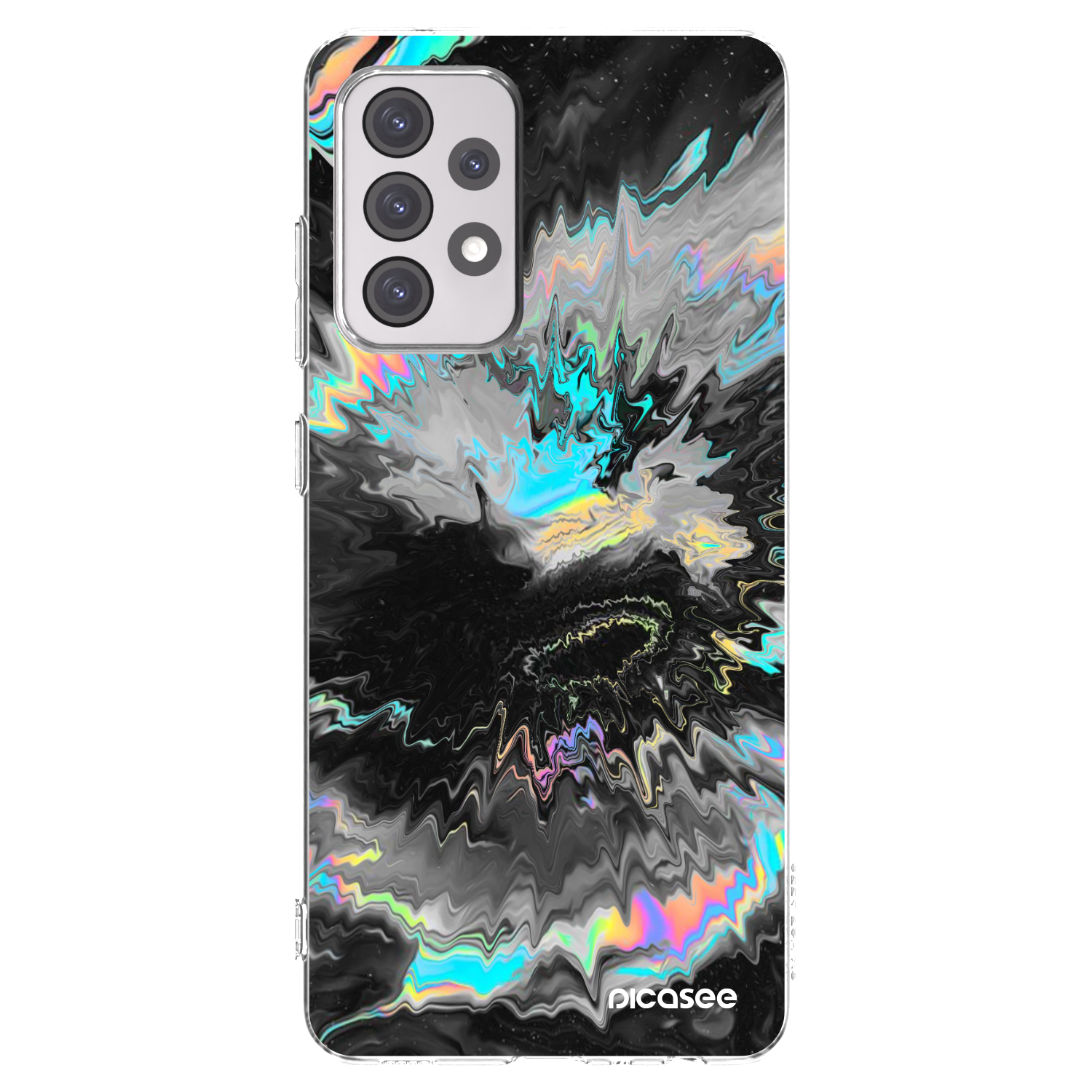 Picasee silikonový průhledný obal pro Samsung Galaxy A52s 5G A528B - Magnetic