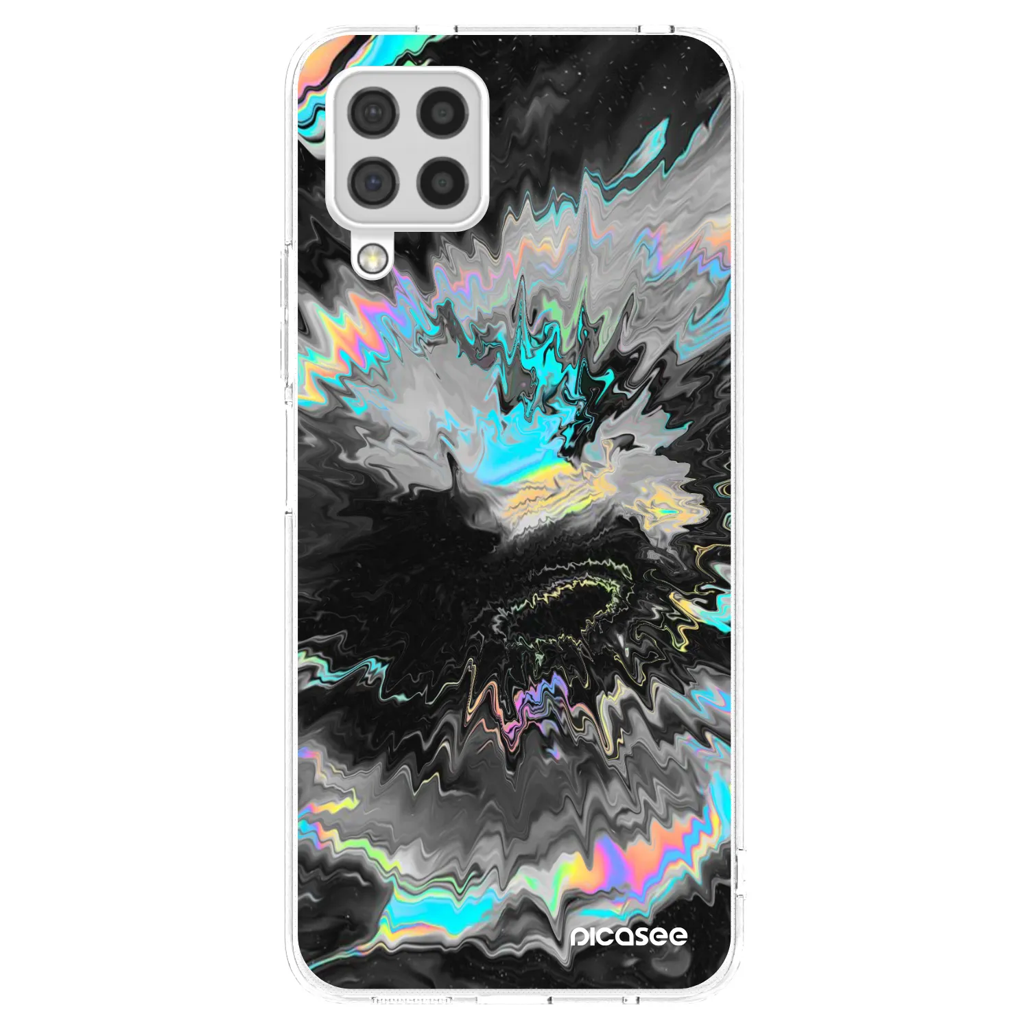 Picasee silikonový průhledný obal pro Samsung Galaxy A22 A225F 4G - Magnetic