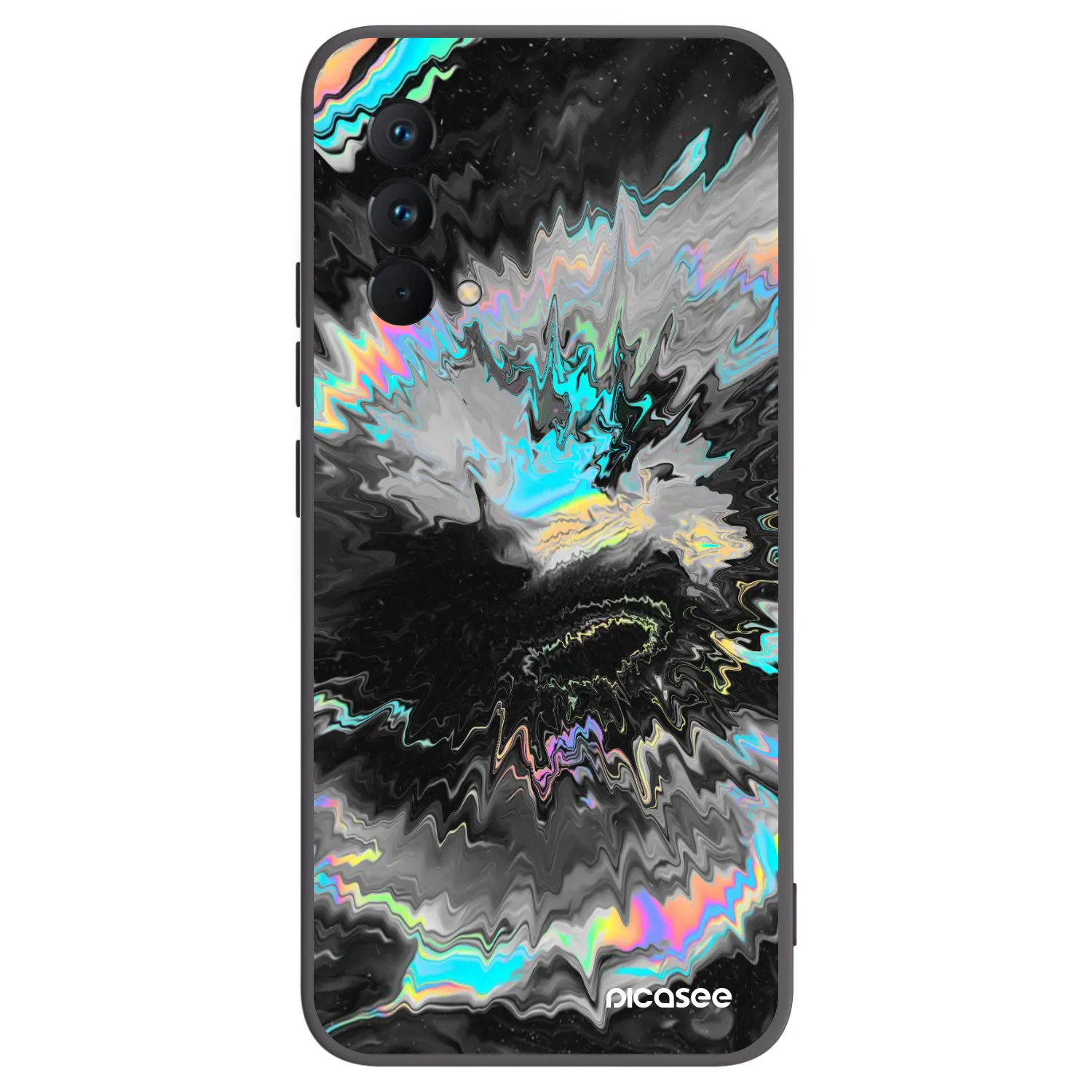 Picasee silikonový černý obal pro Realme GT Master Edition 5G - Magnetic