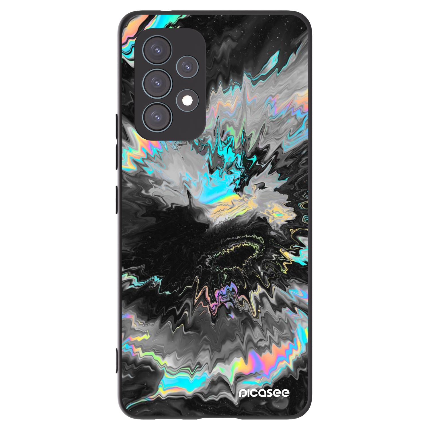 Picasee silikonový černý obal pro Samsung Galaxy A53 5G A536 - Magnetic