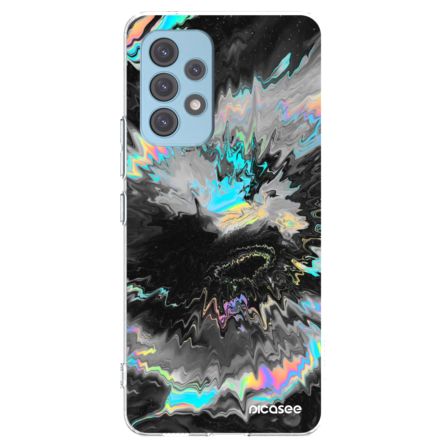 Picasee silikonový průhledný obal pro Samsung Galaxy A53 5G A536 - Magnetic