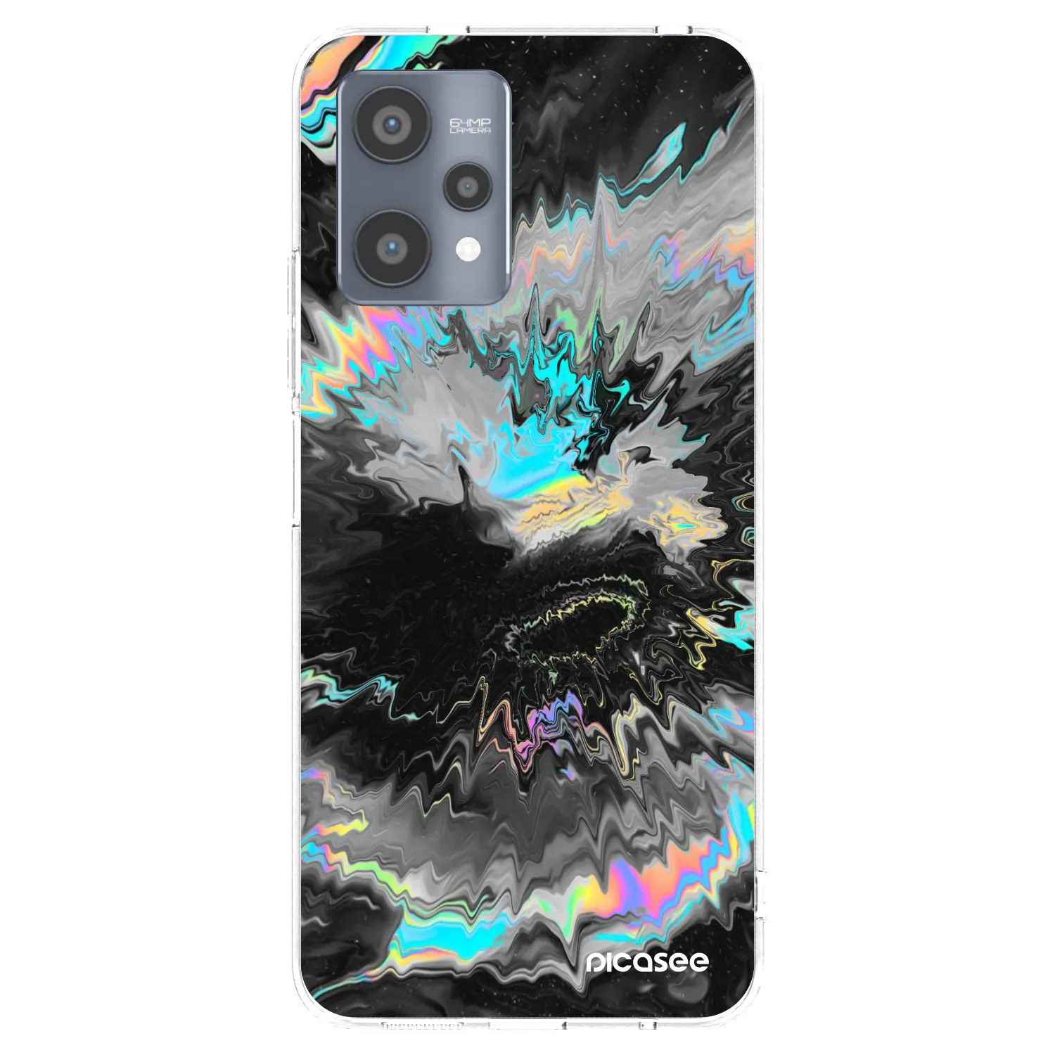 Picasee silikonový průhledný obal pro Realme 9 Pro 5G - Magnetic
