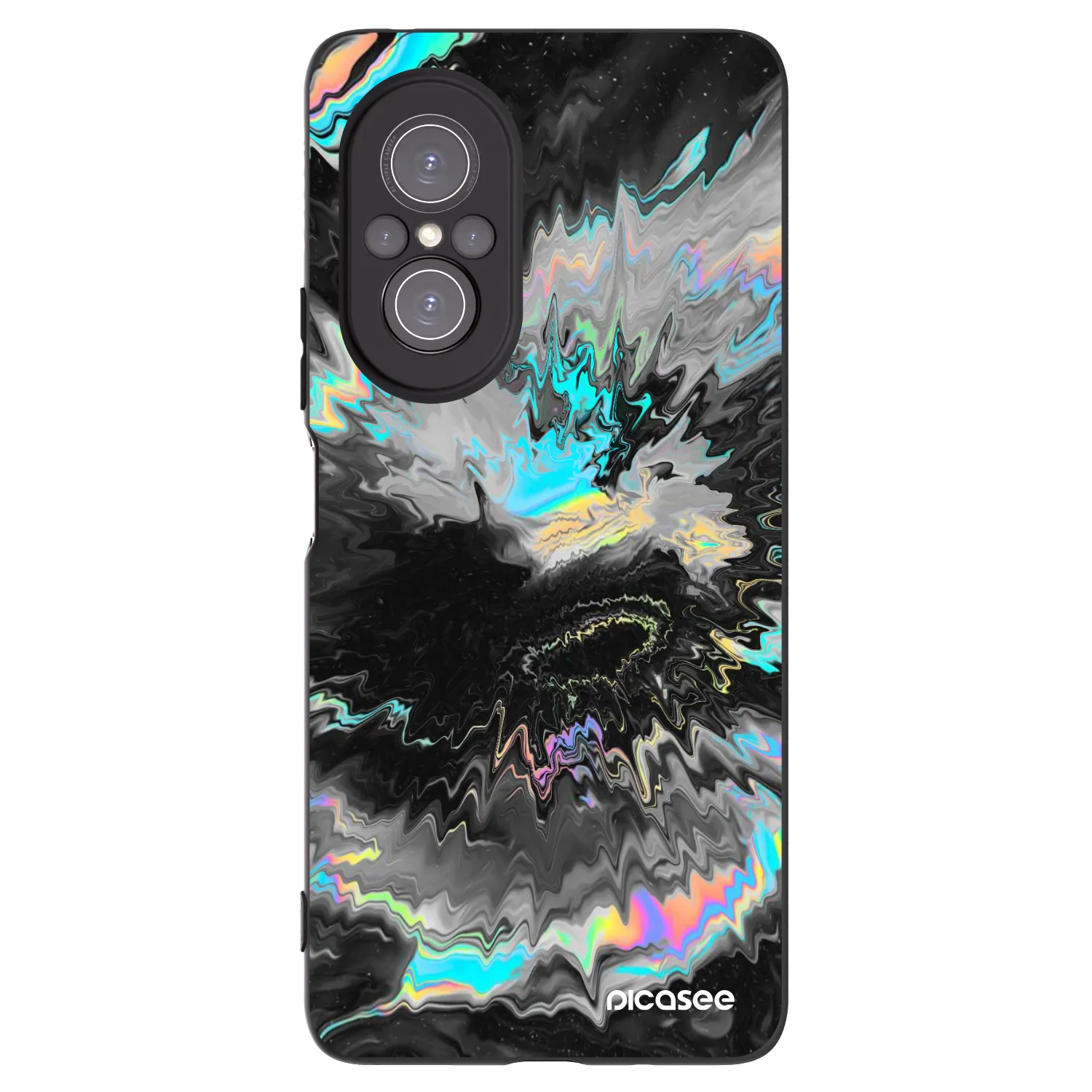 Picasee silikonový černý obal pro Huawei Nova 9 SE - Magnetic