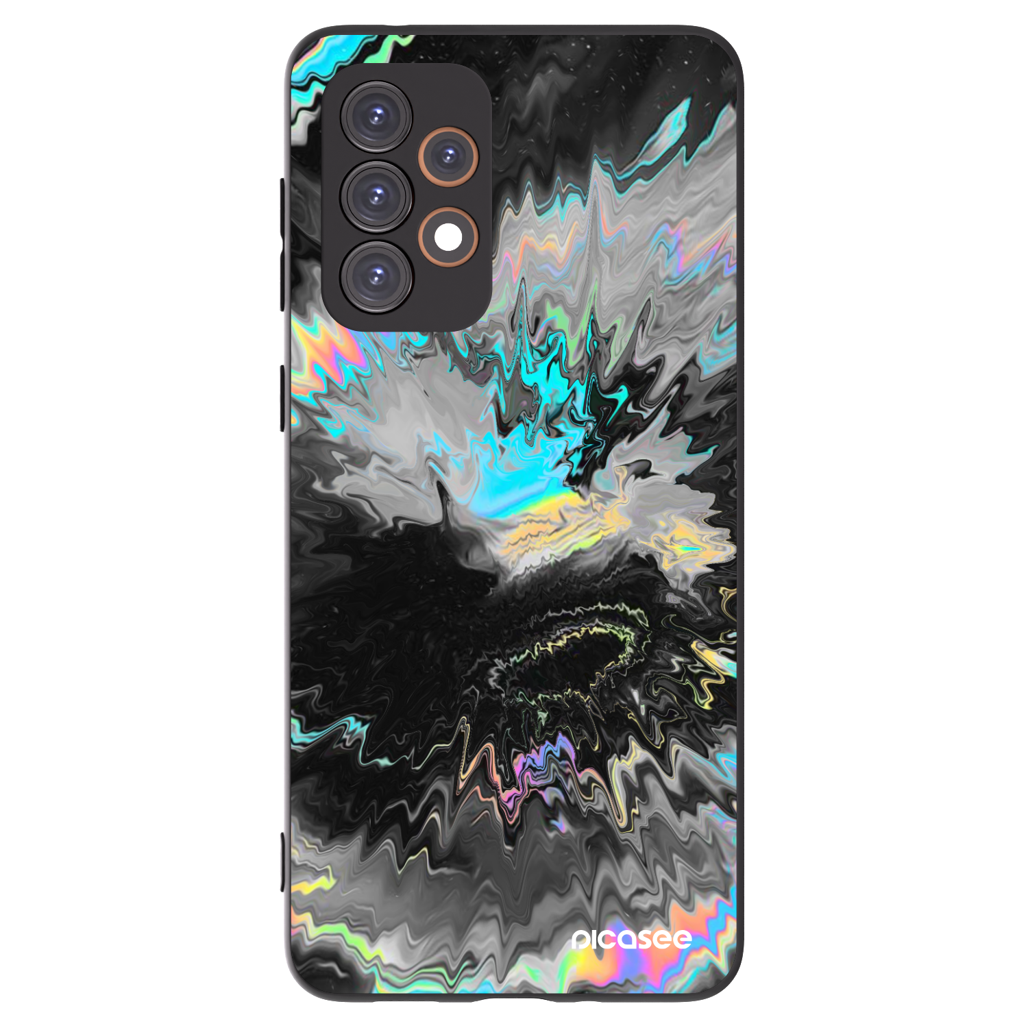 Picasee silikonový černý obal pro Samsung Galaxy A33 5G A336 - Magnetic