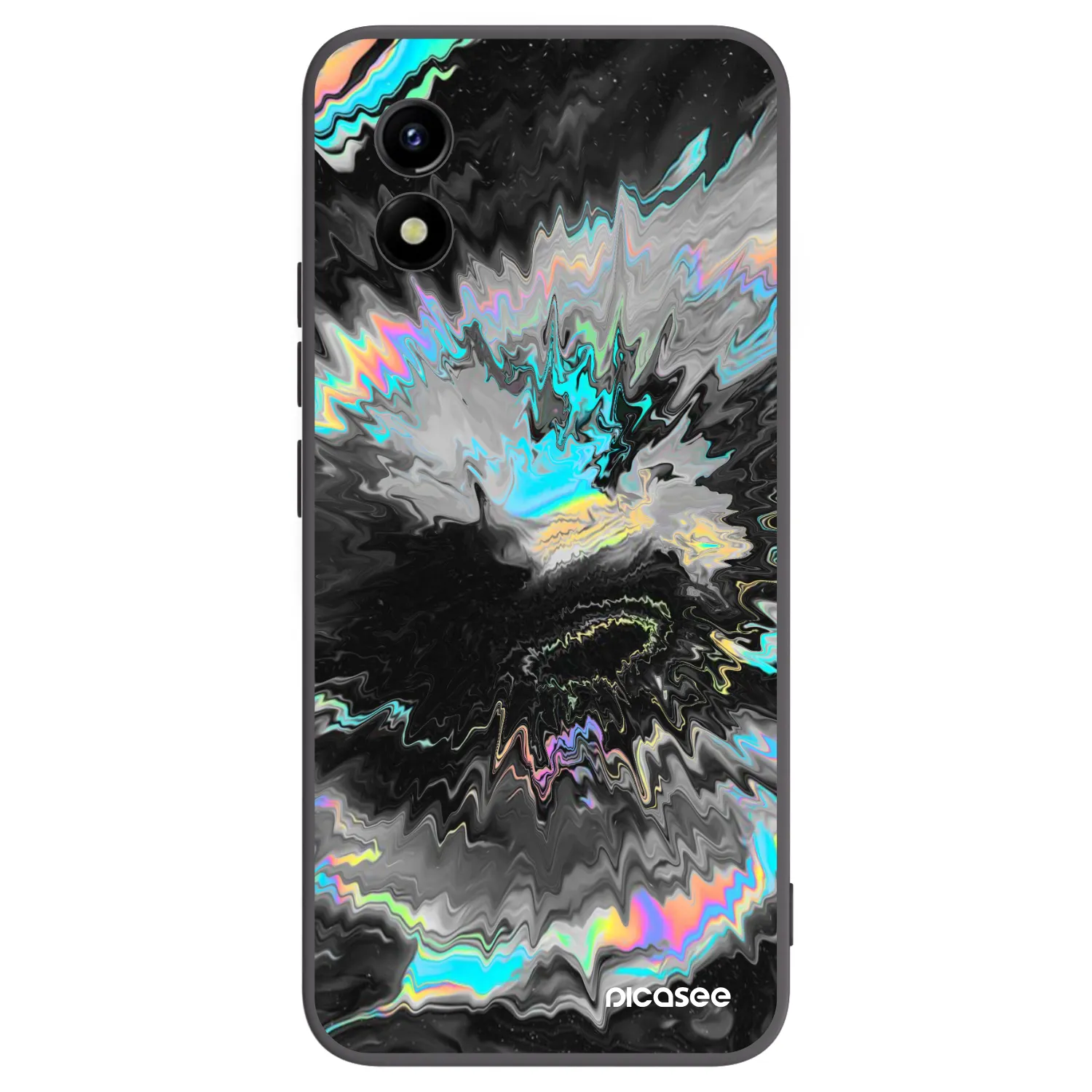 Picasee silikonový černý obal pro Vivo Y01 - Magnetic